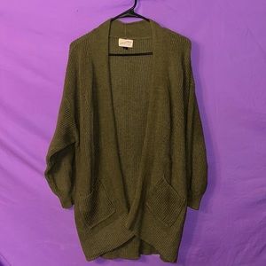 Mossy Green Cardigan